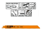 Metalli saagide tera 205x1,25mm 10-14TPI, CMT, JS1125VF-5, 5 tk, BIM 8% Co