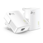 AV1000 Gigabit Powerline Starter Kit, TP-Link, TL-PA7017 KIT, 10/100/1000 Mbit/s, Ethernet LAN (RJ-45) port 1, Ilma Wi-Fi, Maksimaalne andmeedastuskiirus 1000 Mbit/s, T&auml;iendav pistik