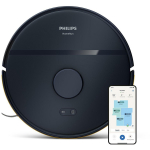 Philips tolmuimeja robot XU2000/10, 0.38 L, 130 min, 66 dB, Li-Ion 2600 mAh, niiske puhastus, Wi-Fi, laserandur