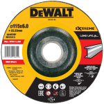 Dewalt Metalli lihvimisdisk DX7921-AE 115 mm, 6 mm, 22.23 mm, 10 tk, OSA akrediteeritud, lihvimiseks