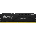 Kingston FURY Beast m&auml;lu, KF564C32BBE-16, 16GB, 6400MT/s, 1.4V, CL32, DIMM 288-pin, Intel XMP 3.0, AMD EXPO