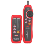 Uni-T digitaalne kaablite otsija UT683KIT, 1050 mAh liitiumioon, RJ11 >3000m, RJ45 >100m, NCV funktsioon, 3.5mm k&otilde;rvaklappide pesa