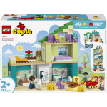 Lego Konstruktor 10470, 166 tk, 3 ehitust, 4 kuju, ohut m&auml;nguasjad, arendab loovust