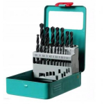 Irwin Precision bitikomplekt 10502502, 19 tk, 1-10mm, HSS, DIN338, metallkorpus