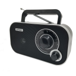 Denver Raadio vastuv&otilde;tja TR-51 Black 111101000650, 0.7kg, 138mm, 81mm, 96mm, FM, analoog, v&auml;line antenn, AC 230V, aku