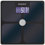 Beper Kehakaal P303BIP050, 2.1kg, 300x300x25mm, LCD, Bluetooth, 2xAAA, automaatne v&auml;ljal&uuml;litus, luumass, kehakaal, lihased