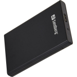 Sandberg HDD/SSD korpus 133-89, 2.5", 1, SATA, 9.5 mm, 5 Gbit/s, Micro-USB B, 1 USB, Must