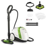 Polti Aurupuhasti PTEU0317 Vaporetto Smart 110 Eco, 1500 W, 4 bar, 2 L, valge/roheline, ECO funktsioon, h&auml;vitab 99,99% viirustest