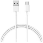 Xiaomi Mi USB Type-C kaabel 1m, BHR4422GL, 1m, USB-C mees, USB-A mees, valge