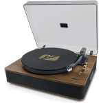Muse Plaadim&auml;ngija MT-106BT, 10 W, 3.5 mm AUX, Bluetooth, RCA, USB, 45 p/min, pruun/must v&auml;rv
