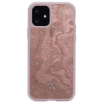 Woodcessories Stone Edition iPhone 11, STO062, 6.1 tolli, punane, paindlik kivi, silikoonraam, Qi laadimine