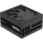 Corsair T&auml;ielikult modulaarne toiteallikas RM1000x CP-9020271-EU, 1000 W, ATX 3.1, Cybenetics Gold, 140 mm ventilaator
