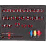 Milwaukee 4932493392 L&ouml;&ouml;kmuciate komplekt 1/2", 8&ndash;32 mm, 32 tk, vahtsisu