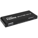 Qoltec 51798 Aktiivne HDMI jaotur, 4x HDMI, 4Kx2K, 3.4Gb/s, HDCP 2.2, 340MHz, 650mA, 30Hz