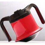 Sundo 21260 ergonoomiline tass, 250ml, 2 k&auml;epidet, n&otilde;udepesumasin, mikrolaineahi