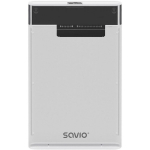 Savio AK-66 2.5" HDD/SSD v&auml;line korpus, USB 3.0, 5 Gbit/s, 1x Micro-USB, l&auml;bipaistev, plastik