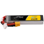 Tattu TAA6502S95XT3L Aku, 2S 650mAh 95C 7.6V HV, XT30, LiPo, 33g