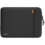 Tomtoc Defender-A13 A13F2D1, 16" s&uuml;learvuti kott, 310g, 37.7x26.5x3.2cm, must, p&otilde;rutuskindel, YKK t&otilde;mblukk