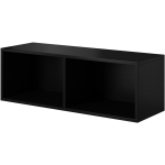 Cama open storage cabinet ROCO RO2 112/37/37 black