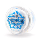 YoYoFactory YO-YO SPINSTRAR YO 651, 60,5g, 37,7mm, 58,8mm, pol&uuml;karbonaat, LED, pimedas helendav, sinine, 2xLR41