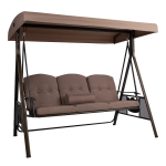 Aiakiik FRANCO 200x112xH178cm, pruun