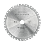 Saeketas 165x20 Z40 WZ, METABO, 628273000, 40 hammast, 18 L