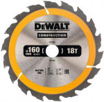 Saeketas Construction 160x20mmx18z DT1931-QZ DEWALT