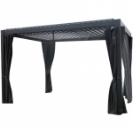 Varikatus MIRADOR 3x4xH2,5m kardinatega, tumehall