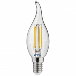LED pirn, h&otilde;&otilde;gniit, AG, C35L, 3000K, E14, 4W, 360&deg;, 420lm, 44mA; LD-C35FLE4-30L