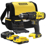 Puurmasin SFM V20 HD, 2x2ah, 50 tarvikut, SB SFMCD711DSA-QW Stanley