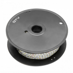 LED-riba FLASH 2835, 300 LED, 4000K, 6W/1m, 750lm/1m, IP20, 8mm, m&auml;his 50m, DC12V LD-2835-300-20-NE4P-50 GTV
