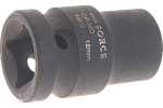 Kuuskantpesa 12 mm, ROCKFORCE, RF-44512, 1/2", 40 mm, CrMo materjal, l&ouml;&ouml;git&uuml;&uuml;p