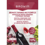 Aromatic Bayanus Multicomplex veini starterikomplekt BROWIN 400404, 40 g, 50 L
