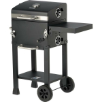 Lund 99928 S&uuml;si grill 39.5x29.5 cm, 84x43x95/121 cm, 3 mm paksus rest, 2 ratast, termomeeter, reguleeritav resti k&otilde;rgus