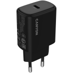 CANYON OnCharge 200 seinalaadija nutiseadmetele 20W PD USB-C EU CNE-CHA200-11 must