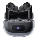 Intenso k&otilde;rvaklapid T310AE mustad, Bluetooth 5.4, ANC, ENC, 15 m traadita ulatus, 7,5 h aku t&ouml;&ouml;aeg