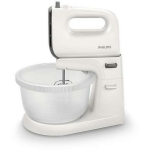 Philips Mikser HR3745/00 Valge, 450 W, 5 kiirus, 3.0 l, 1.2 m kaabel