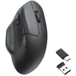 Keychron M7-A1 juhtmevaba optiline hiir, 26000 DPI, 5 nuppu, Bluetooth 5.1, 2.4 GHz, 600 mAh aku, ergonoomiline disain