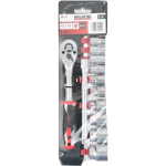 Kreator k&auml;sit&ouml;&ouml;riist KRTH30106 12-osaline mutriv&otilde;tmete komplekt, 3/8" s&otilde;idud, 10-24 mm, kroomvanadium, plastkarp