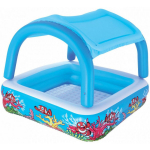Bestway Bassein 8951448, 140 cm, 140 cm, 114 cm, 265 l, PVC, UV Careful, eemaldatav p&auml;ikesevari