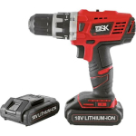 Besk Akutoite Kruvikeeraja BCD18Li-2 9056684, 18V, 2x1.5Ah, 2 kiirus, 0-400 p/min, 0-1500 p/min, 15+1 p&ouml;&ouml;rdemomendi seadistust