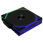 Lian Li Arvutikorpuse ventilaator UNI FAN TL G99.12TLLCD1W1B.00, 120mm, 12V, 2300RPM, 83.4cfm, FDB, RGB, must