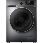TCL | Washing machine with dryer | CP1012SA0 | Energy efficiency class A/E | Front loading | Washing capacity 10 kg | 1200 RPM | Depth 63 cm | Width 60 cm | Display | LED | Drying system | Drying capacity 6 kg | Steam function
