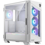 Msi Korpus MPG VELOX 100R WHITE, 2x2.5"; 2x3.5", 7, 2 x USB 3.2 Gen 1, USB-C 3.2 Gen 2x2, 1 x audio in, 1 x audio out