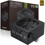 Gamemax toiteplokk GX 700G, 700 W, Kuld, Mitte-modulaarne, 120 mm ventilaator, 10 A