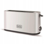 Black Decker Toaster BXTO1001E ES9600050B, 1000W, 240V, 1 pesa, 2 viilu, 7 pruunistamisastet, eemaldatav puruplaat