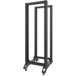 Lanberg Open Rack 32U OR01-6832-B, 600x800mm, 28kg, 167.4cm, 80cm, 32 riiulit, 600kg koormus, ratastega