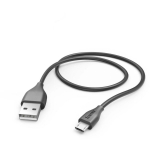 Hama Laadimis/Andme Kaabel 00173610, 1.4m, Must, USB 2.0, Mikro-USB Pistik, USB Type-A Pistik, 2A, 480Mbit/s