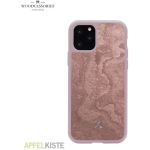 Woodcessories Stone Edition iPhone 11 Pro Max STO064, 6.5 tolli, punane, paindlik kivi, silikoonraam, Qi laadimine
