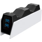 White Shark RINGSIDE laadimisjaam, RINGSIDE, 2, USB C, 0,8m, vastupidav plastmass, valge ja must